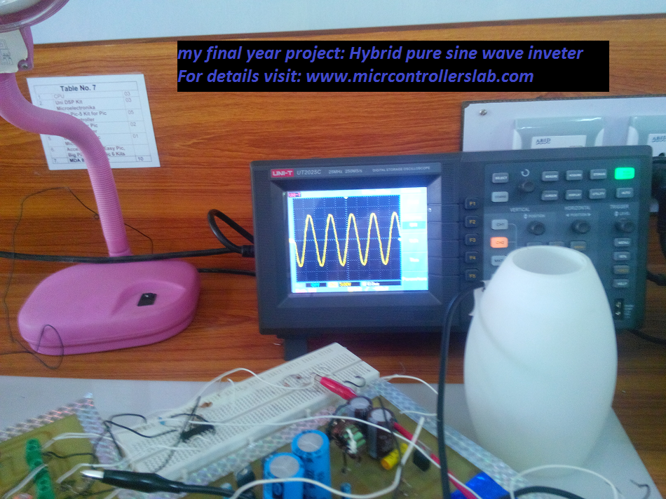 pure sine wave inverter implementation and circuit diagram