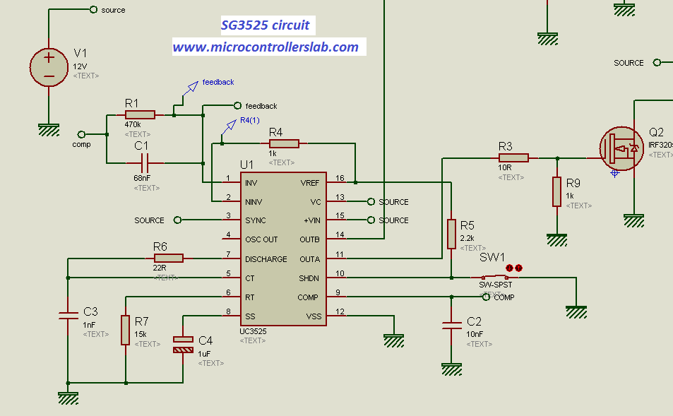 sg3525 circuit diagram