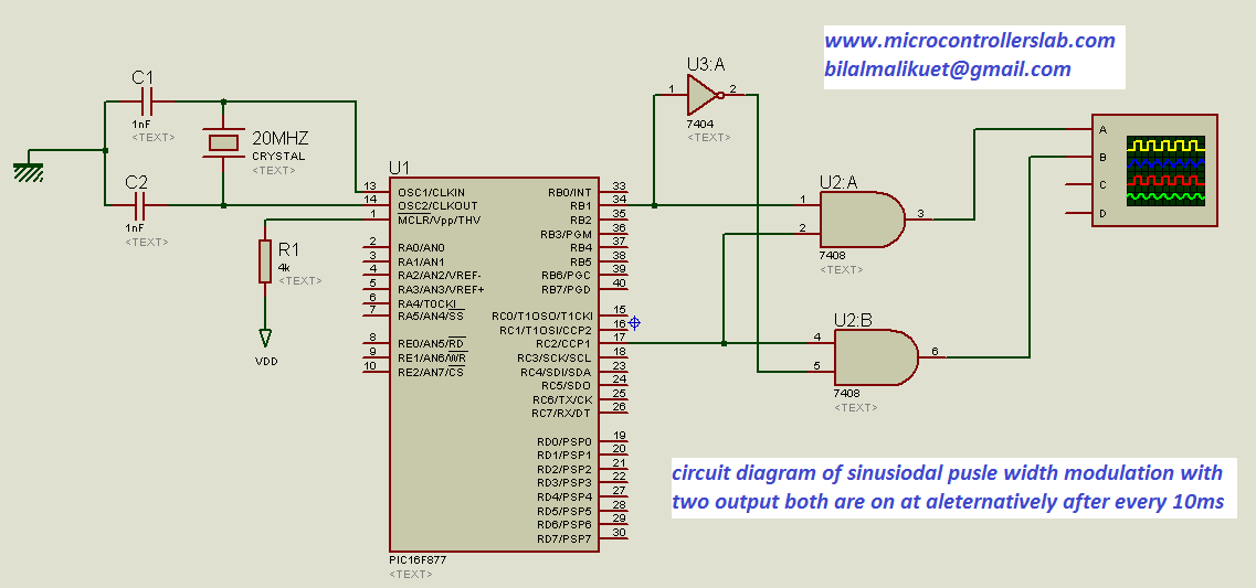 spwm circuit diagram