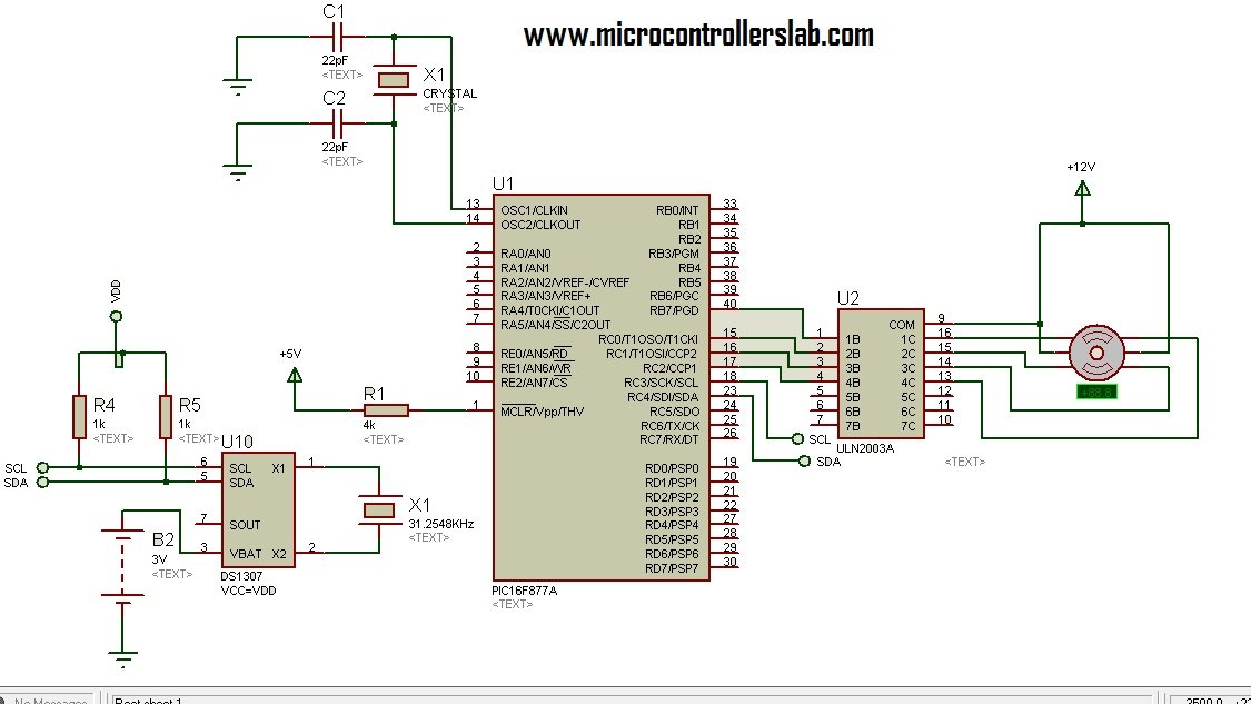 Time based solar tracking system using microcontroller