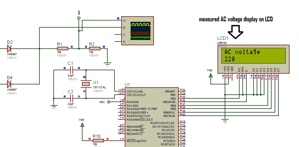 1. Design a signal conditioning circuit to measure ac