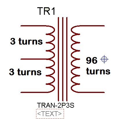 ferrite core transformer calculation