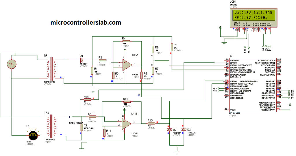 digital multimter circuit