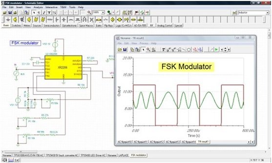 electronics circuit simulator