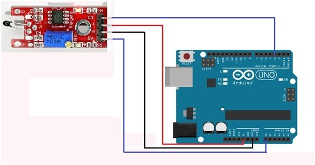 Wifi module interfacing with arduino controller Temperature sensor