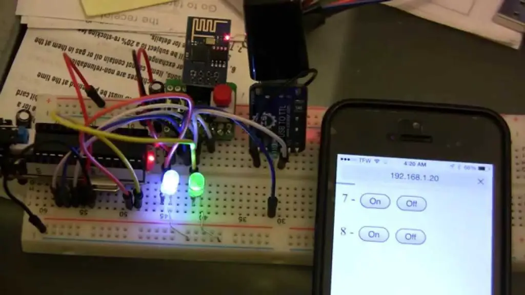 ESP8266 wifi module based projects