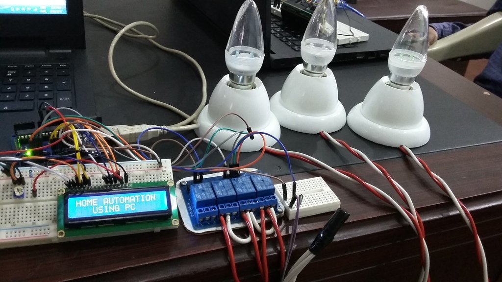 PC based home automation system using arduino