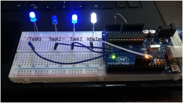 FreeRTOS with Arduino tutorials