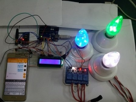 GSM based home automation system using arduino