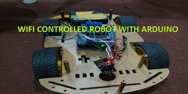 wifi controlled robot using arduino