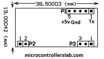 pinout of RMD630 RFID module