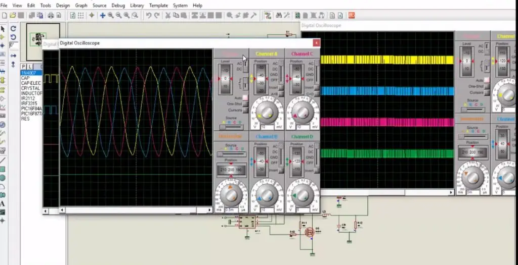 three phase sine wave inverter using pic microcontroller