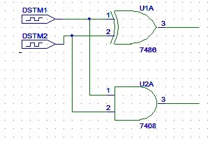 Complete circuit diagram of half adder circuit