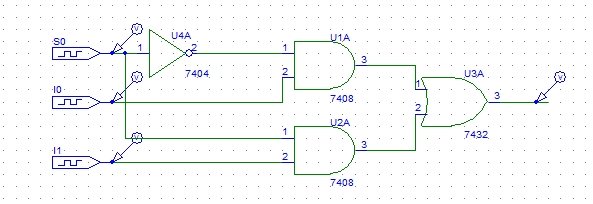 Placing voltage marker on multiplexer circuit