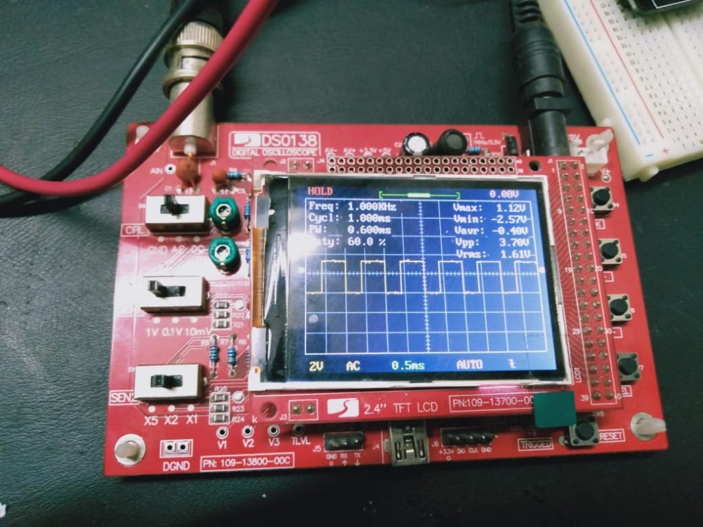 ESP32 PWM 80% DUTY CYCLE