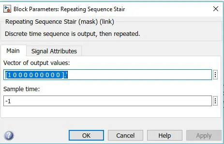 Input sequence