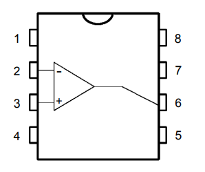 LM201 pin configuration single channel IC