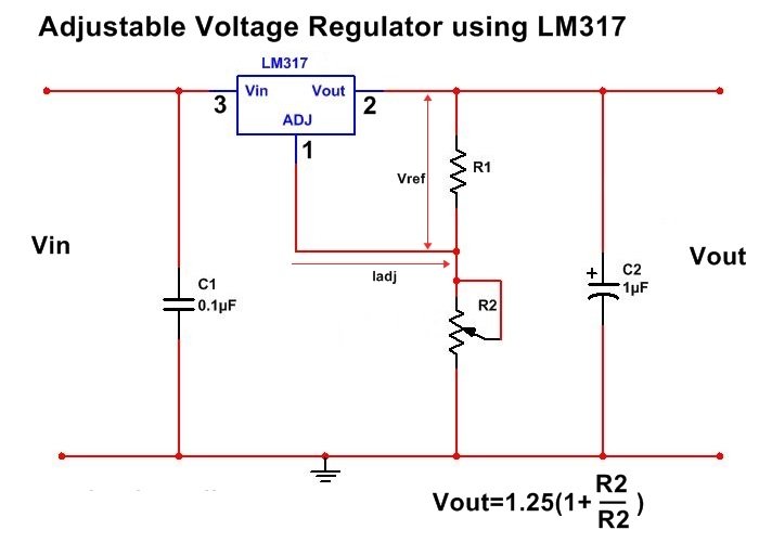 LM317 AND LM337 ADJUSTABLE POWER SUPPLY CIRCUIT BOARD - Share Project -  PCBWay