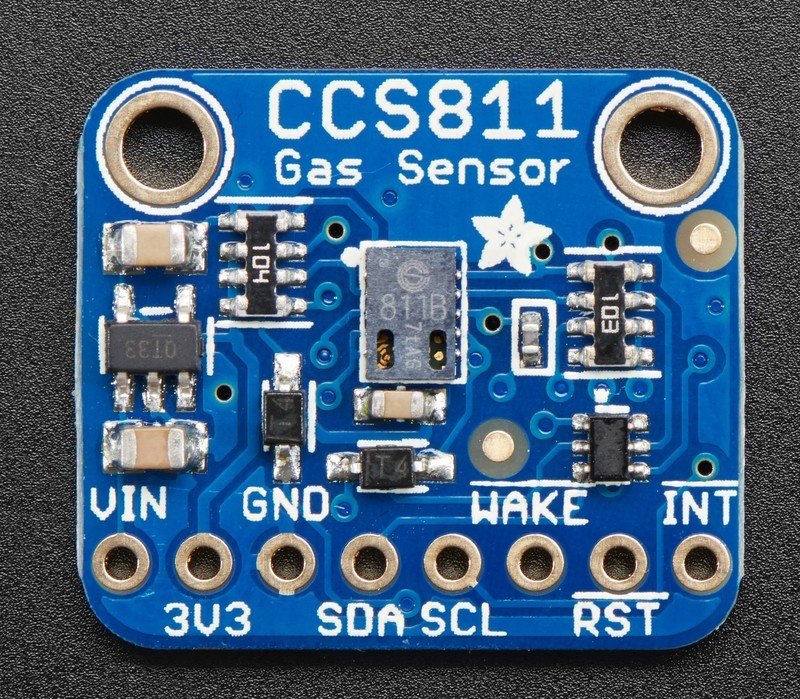 CCS Air Quality Sensor Pinout Interfacing With Arduino Applications