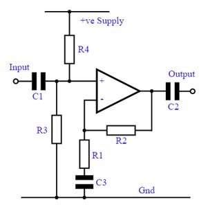 NJM4560 example circuit