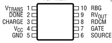 LT3750 pinout diagram