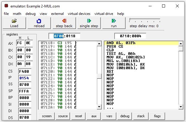 8086 Integer Multiplication Instructions Assembly Language Programming 3824