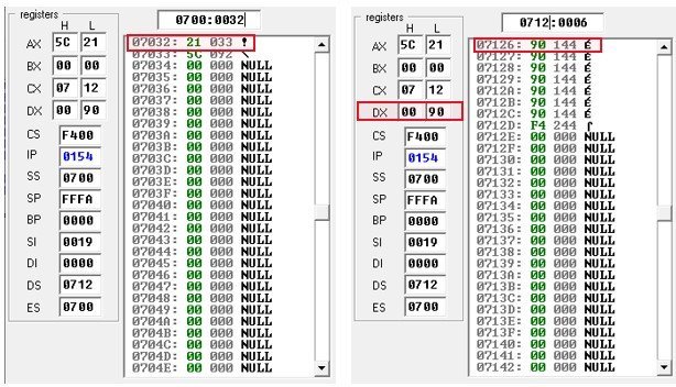 8086 assembly language mov instruction 2