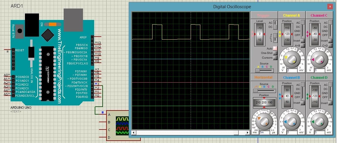 Arduino PWM 30Hz code and example