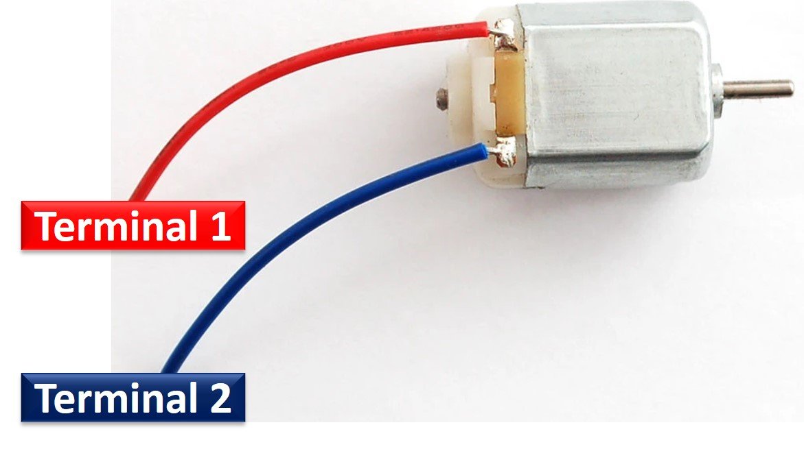 DC Motor Pinout