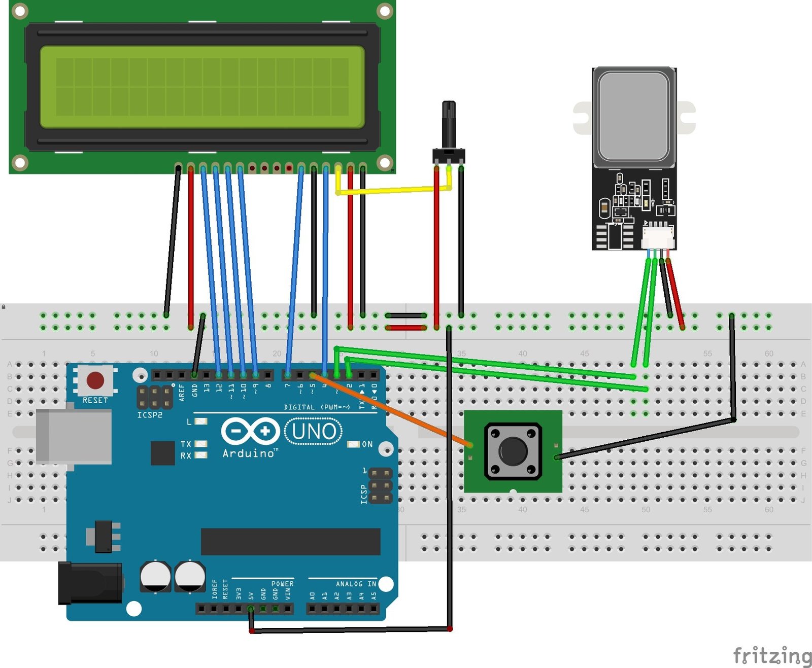 GT511C3 Fingerprint Scanner Module interfacing with Arduino