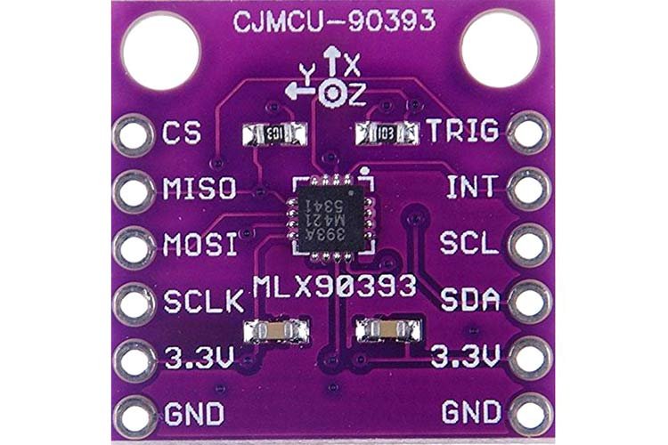 MLX90393 Digital Hall Sensor Module