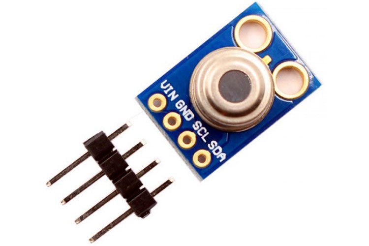 DIY Infrared Thermometer using Arduino and MLX90614 IR Temperature Sensor