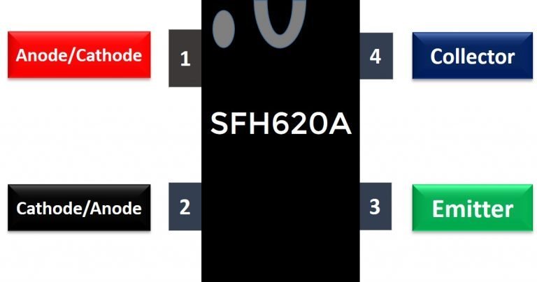 SFH620A Optocoupler Pinout Features Example Circuits And Datasheet