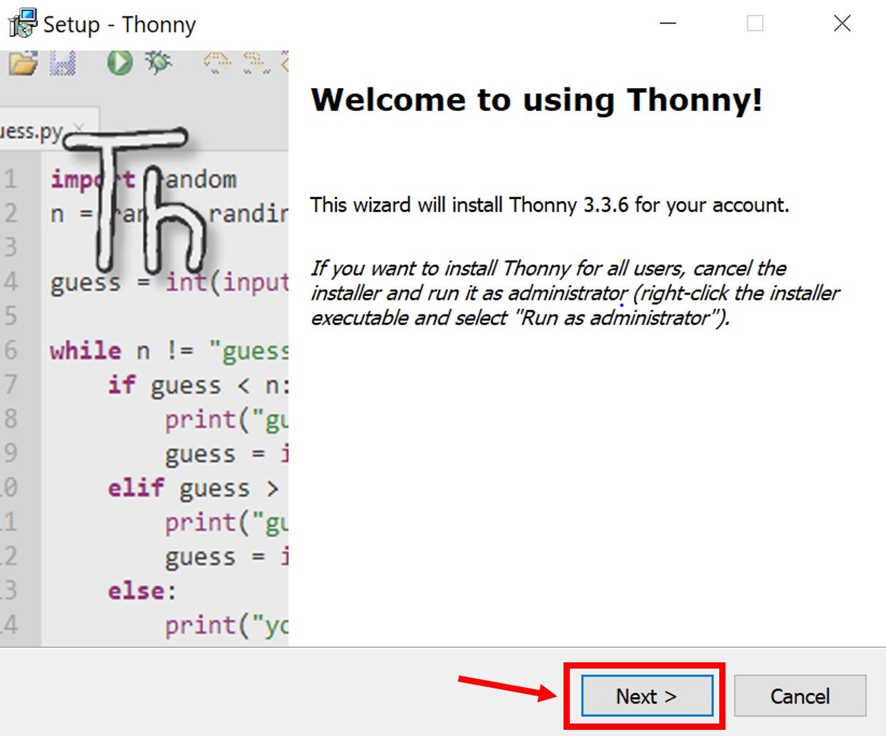 Install thonny ide windows 2