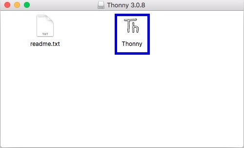 Installing Thonny IDE Mac OS X 8