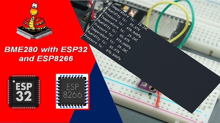 bme280 with esp32 and esp8266 micropython