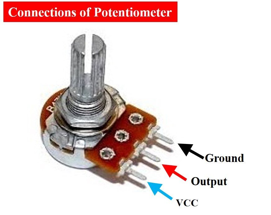 potentiometer pinout