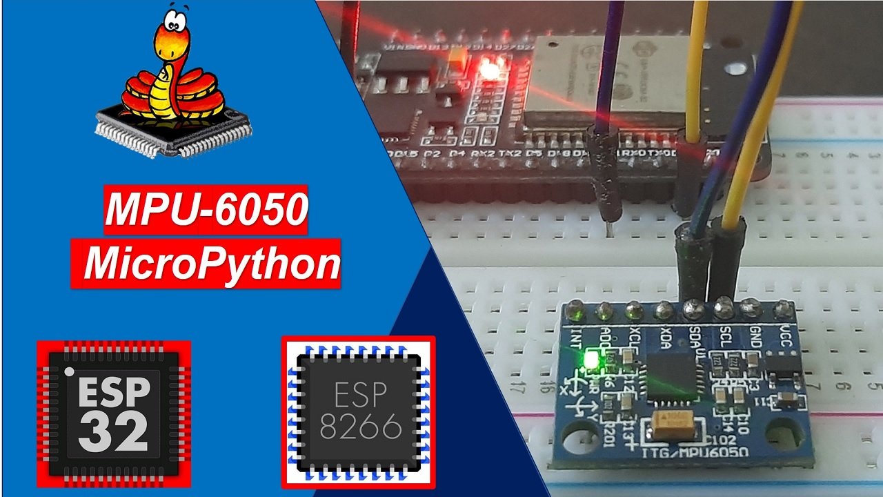 MicroPython MPU-6050 ESP32 ESP8266