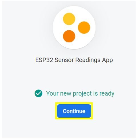 ESP32 Google Firebase build your own app 3