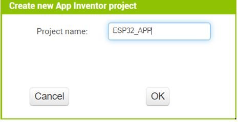ESP32 Google Firebase build your own app MIT Inventor 1