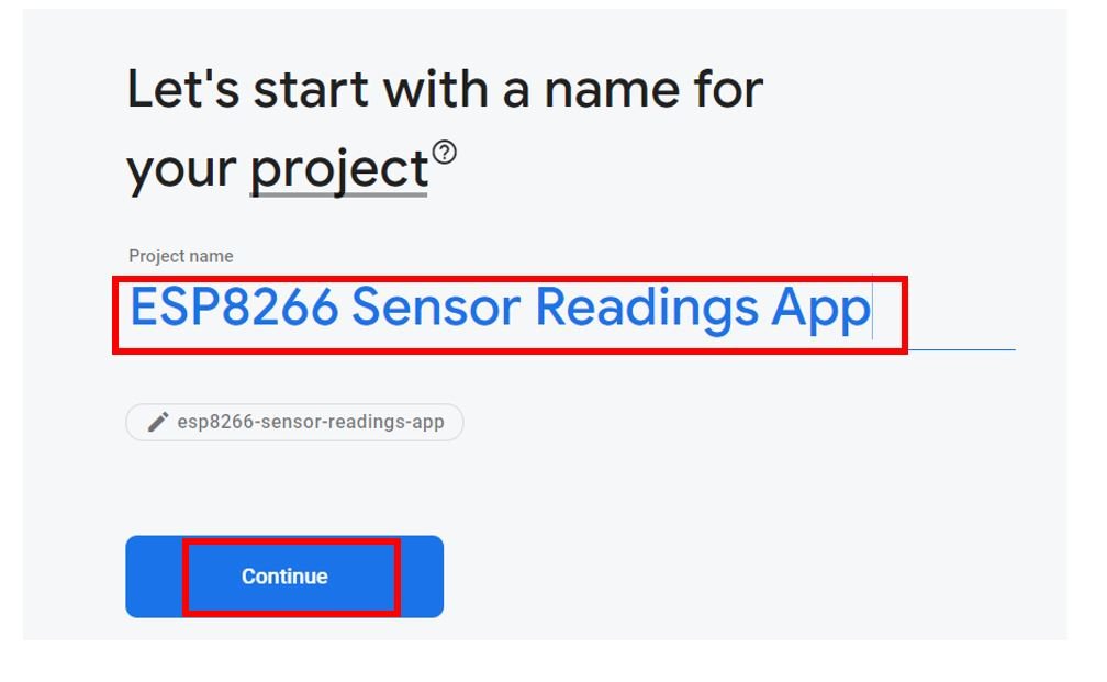 ESP8266 Google Firebase build your own app 1