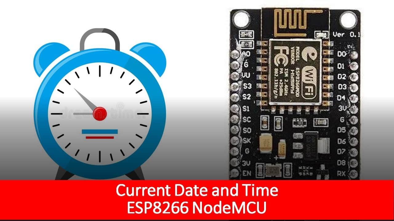 Getting Date and Time with ESP8266 NodeMCU Arduino IDE (NTP Client)