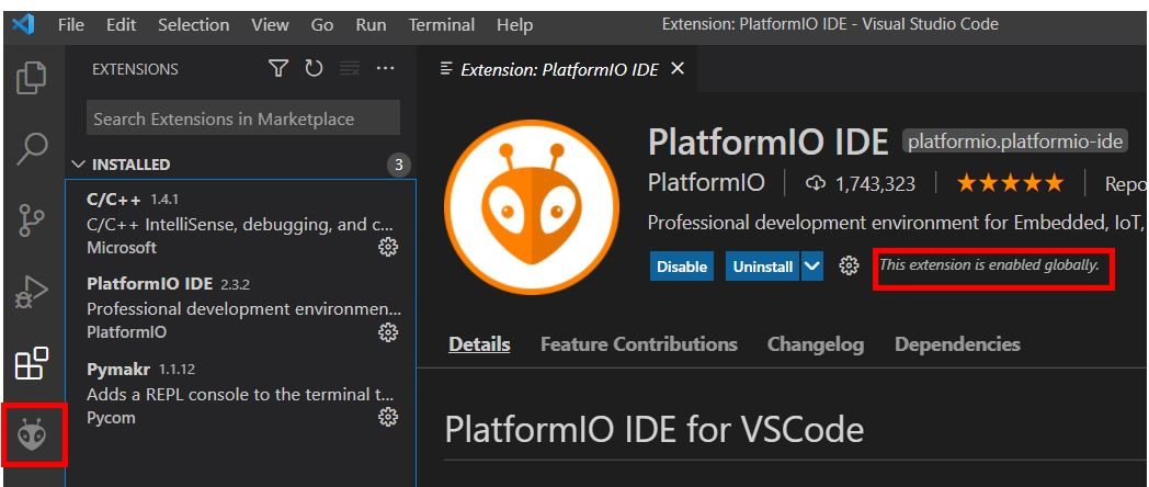 VS Code with PlatformIO 4