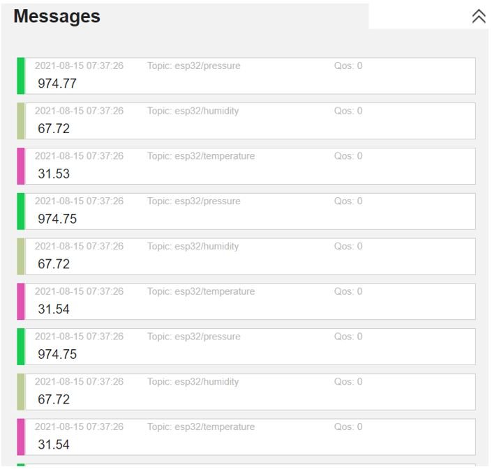 ESP32 MQTT client HiveMQ pic3