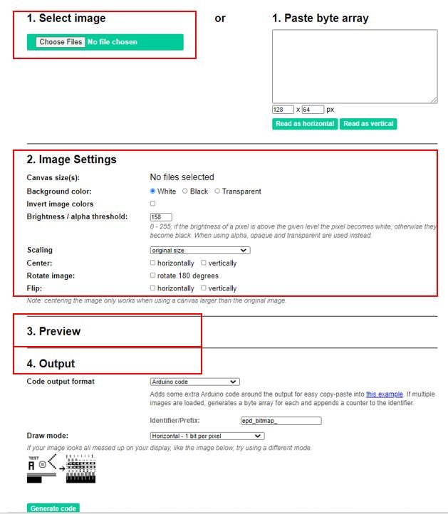 Image to array converter pic1