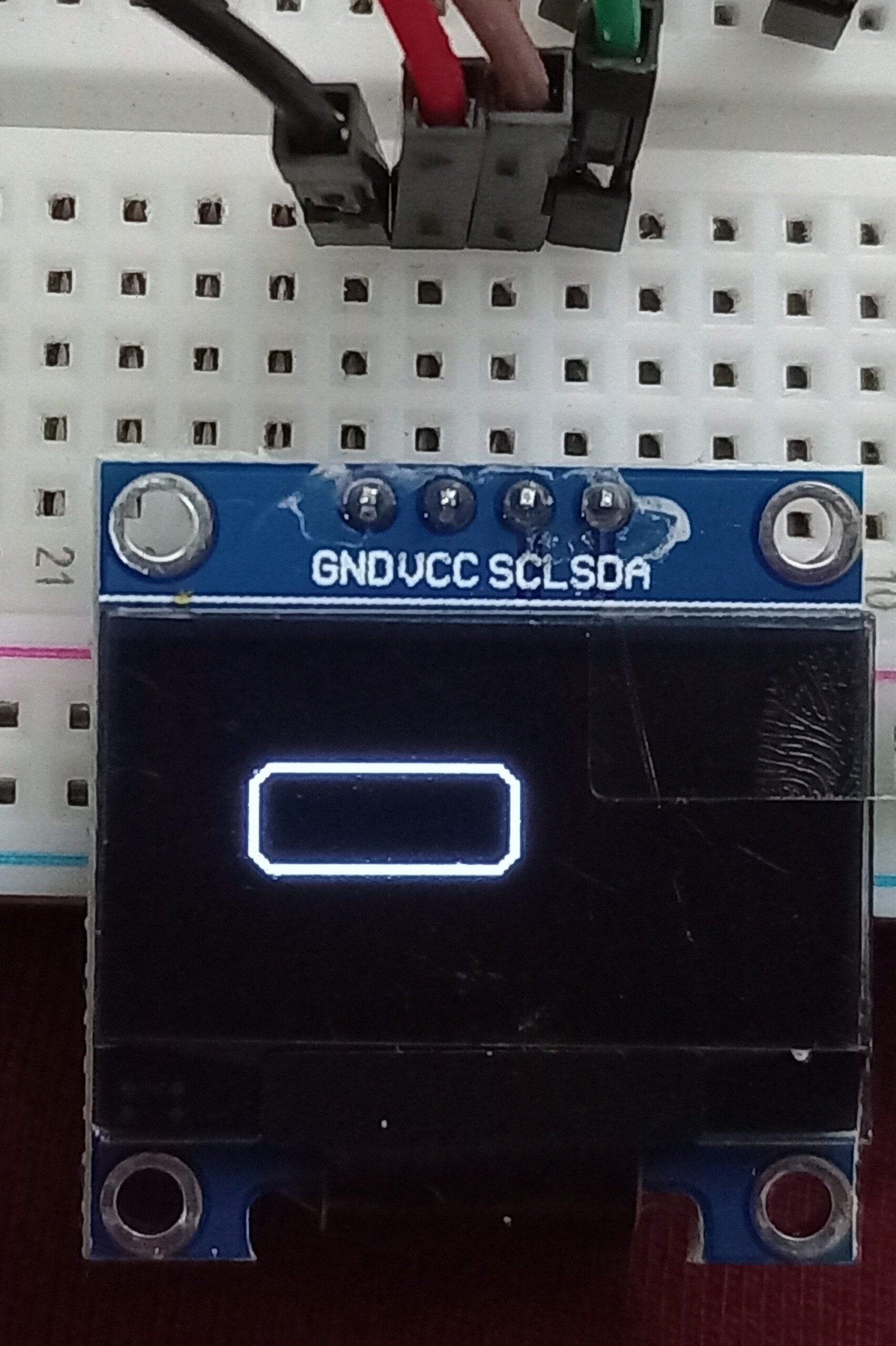 OLED display rounded rectangle