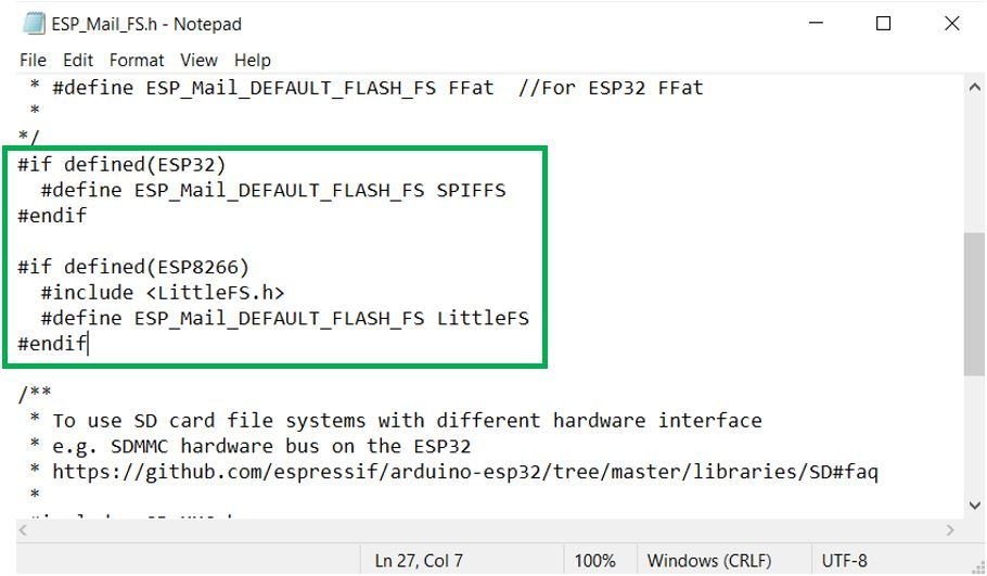 ESP8266 email via SMTP server editing esp mail client library pic2