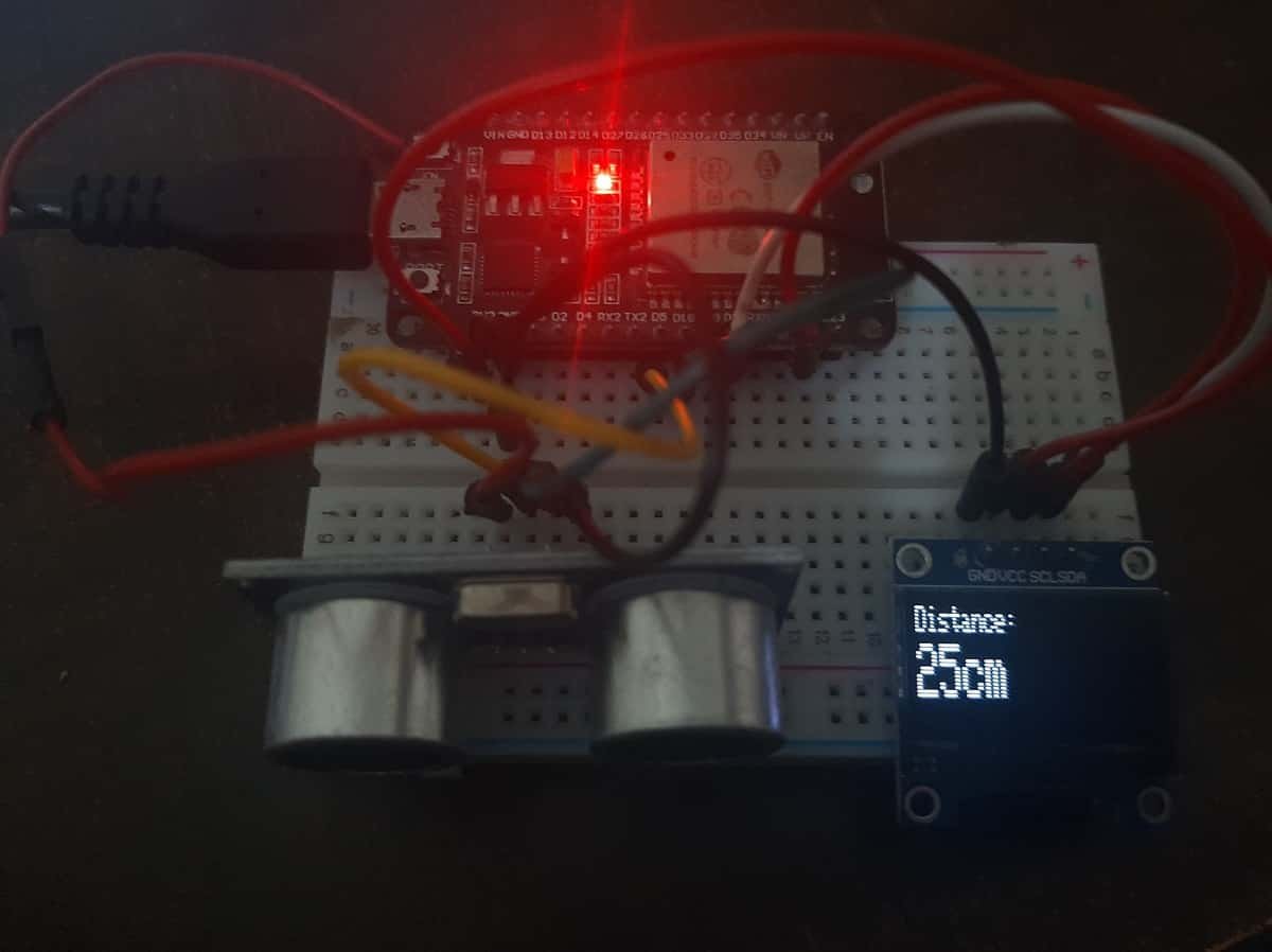 thumbnail image 2 of HC-SR04 Ultrasonic Distance Sensor Module With Tester / Demonstration Board 2 of 3