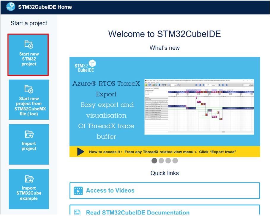 Blue Pill STM32 using STM32Cube creating project pic 1