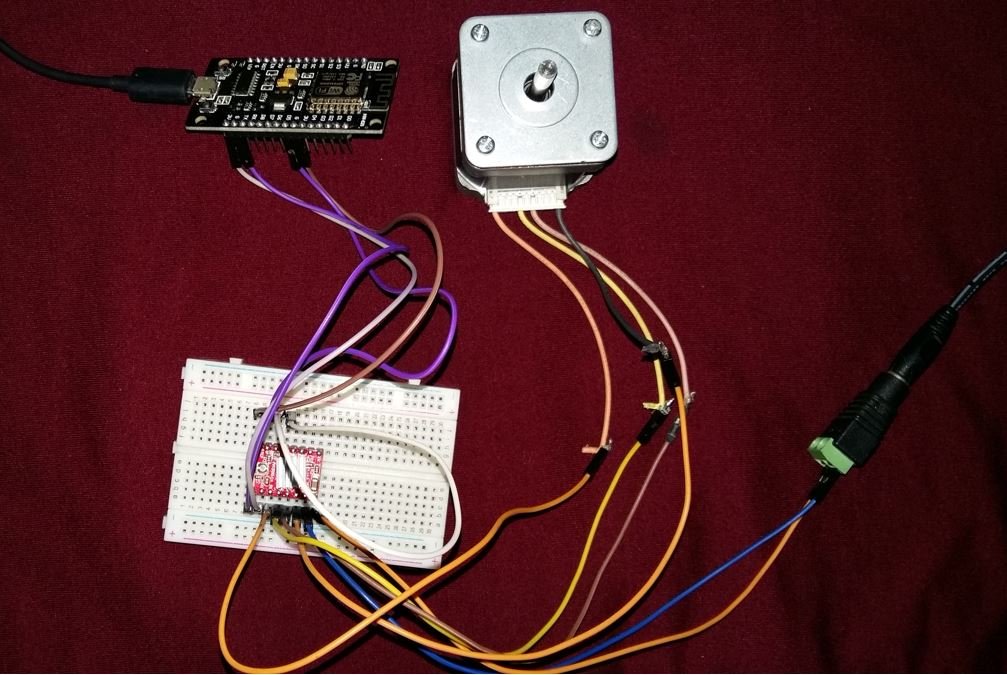A4988 Driver Module and stepper motor with ESP8266